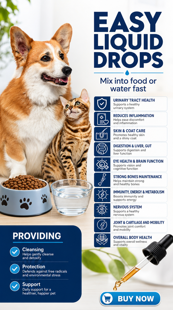 Tailuxe Multivitamin - Easy Liquid Drops dropper application