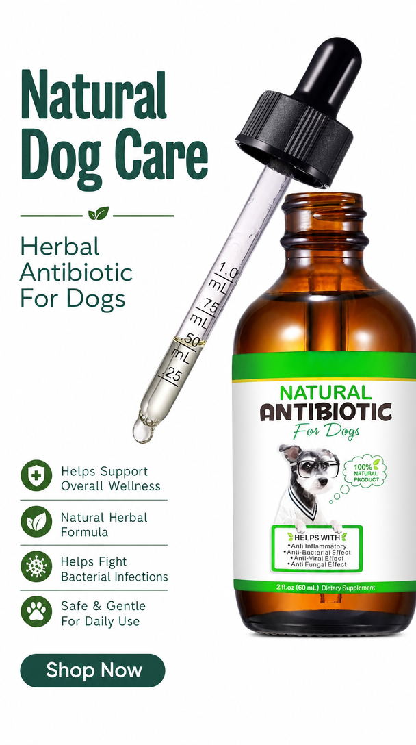 Tailuxe Daily Wellness Drops for Dogs (60ml) | Herbal Immune & Skin Support Supplement | Bacon Flavour