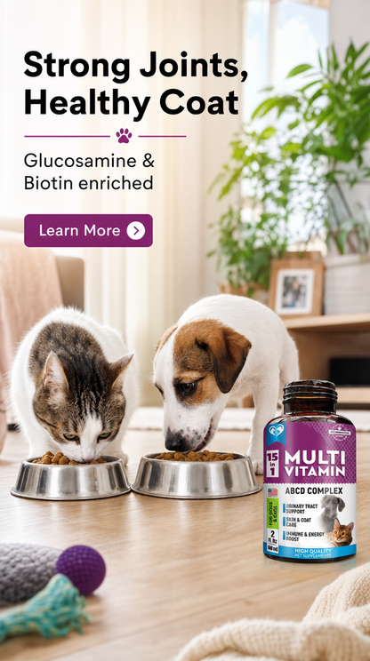 Tailuxe Multivitamin - Strong Joints and Healthy Coat benefits