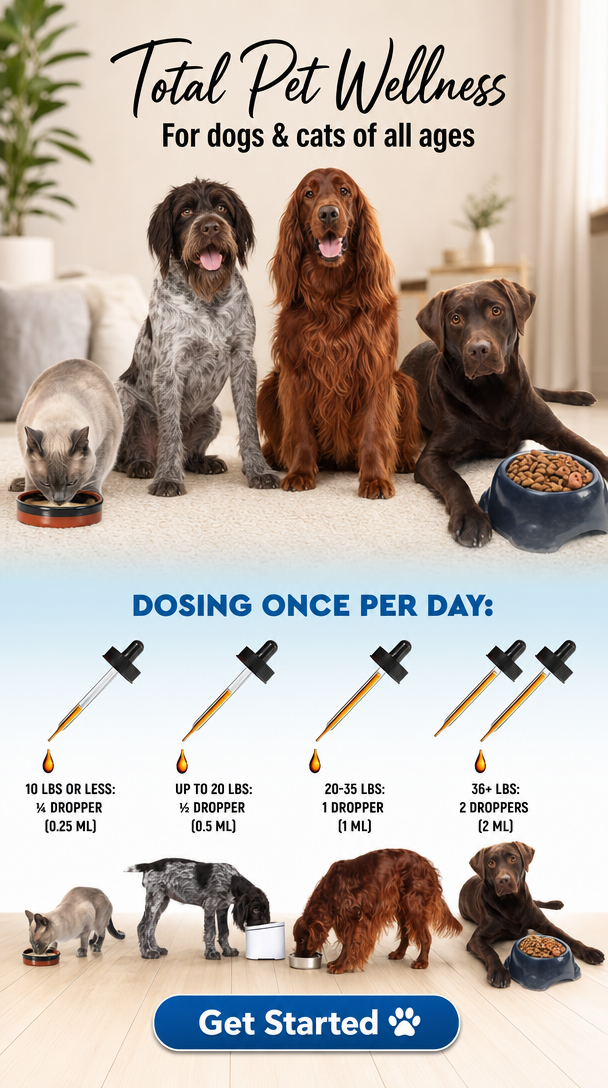 Tailuxe Multivitamin - Total Pet Wellness benefits